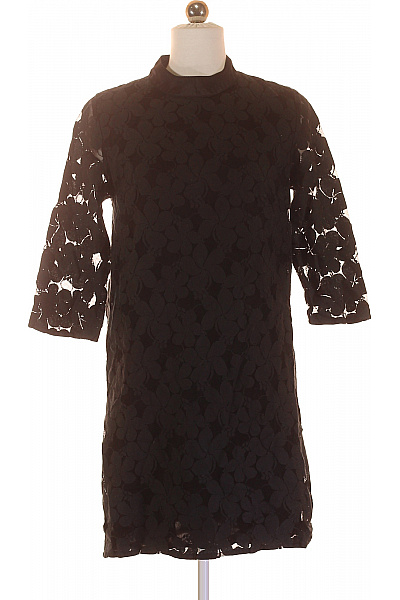  Šaty s Krajkou Černé Ichi Vel. 36