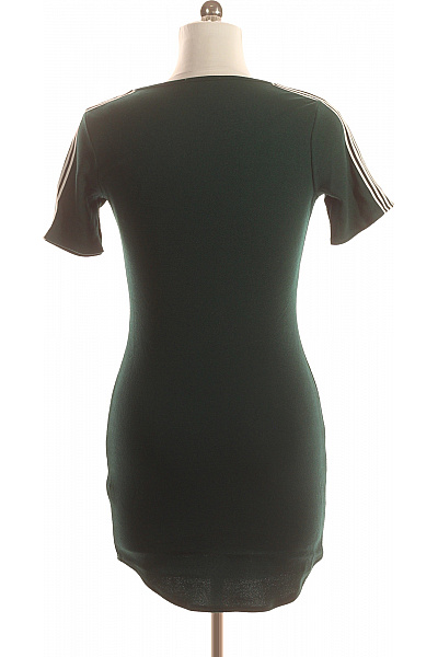 Missguided Tričkové  Šaty Zelené Vel. 40