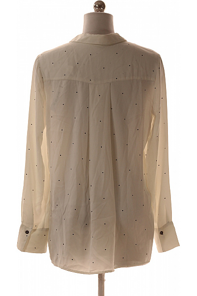 Vzorovaná Dámská Košile Béžová MANGO Second hand Vel. S