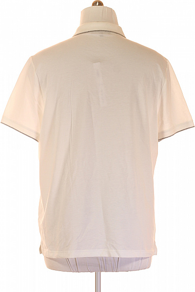 MICHAEL KORS Pánské Tričko s Límečkem Bílé Vel. XL