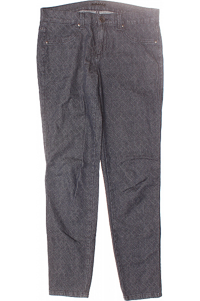 Dámské Kalhoty Rovné Modré SISLEY Second hand Vel. 27/30