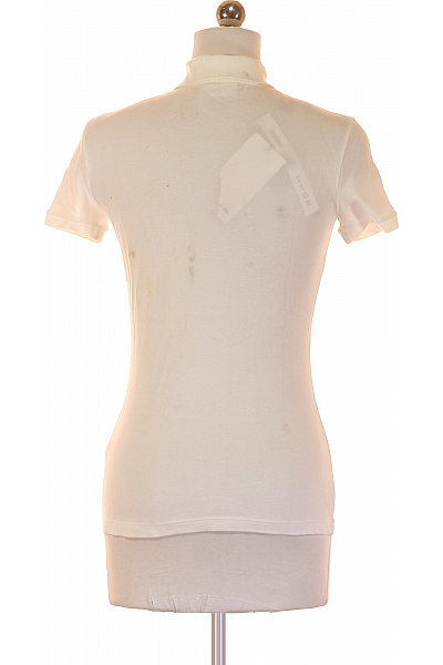 LACOSTE Dámské Polo Tričko Bílé Vel. 32