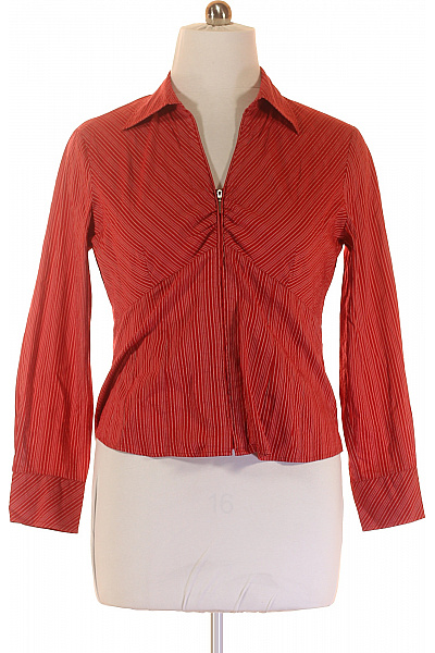 Vzorovaná  Halenka Červená Next Vel. 48