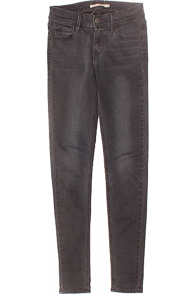 LEVIS Dámské Džíny Šedé Vel. 25