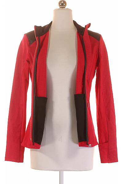 KJUS Dámská Mikina Rozepínací Růžová Vel. 38