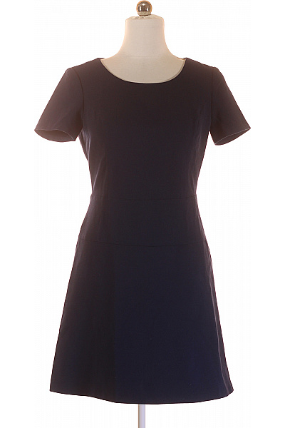 Tričkové  Šaty Modré SISLEY Vel. M