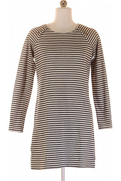 MANGO Tričkové  Šaty Šedé Vel. S