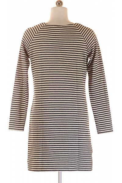 MANGO Tričkové  Šaty Šedé Vel. S