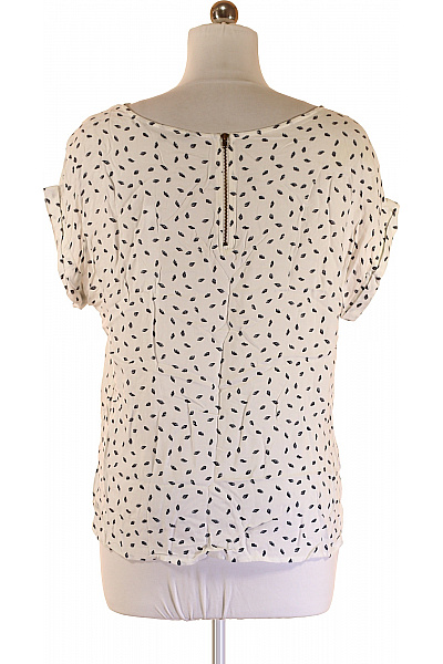 Vzorovaná  Halenka Bílá TOMMY HILFIGER Vel. M