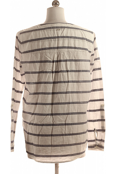 Vzorovaná  Halenka Černobílá TOMMY HILFIGER Vel. S