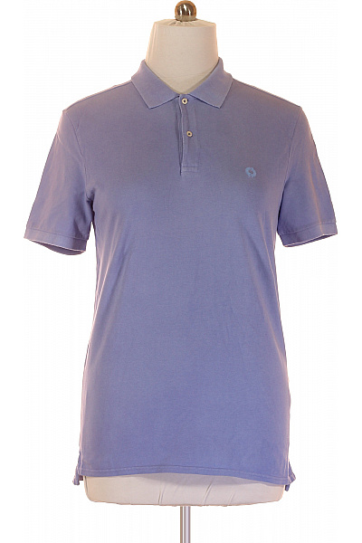 Pánské Tričko Modré ECOALF Vel. M