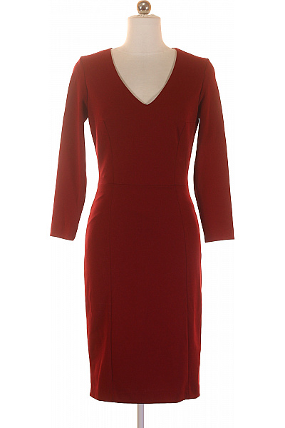 MANGO Pouzdrové šaty  Šaty Vínová Vel. S