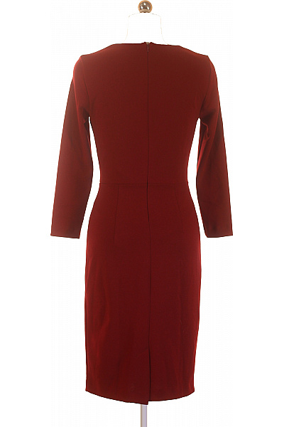 MANGO Pouzdrové šaty  Šaty Vínová Vel. S