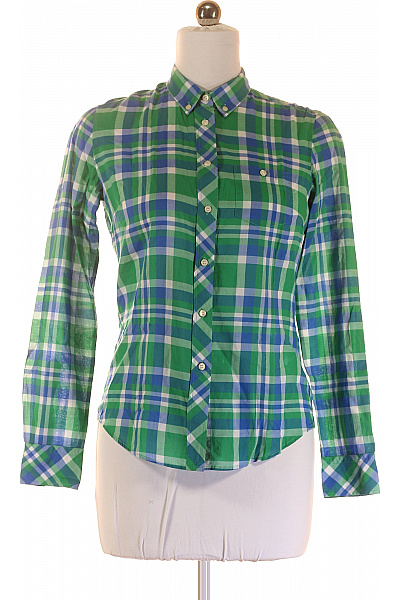 Kostkovaná Dámská Košile Zelená GANT Second hand Vel. 38