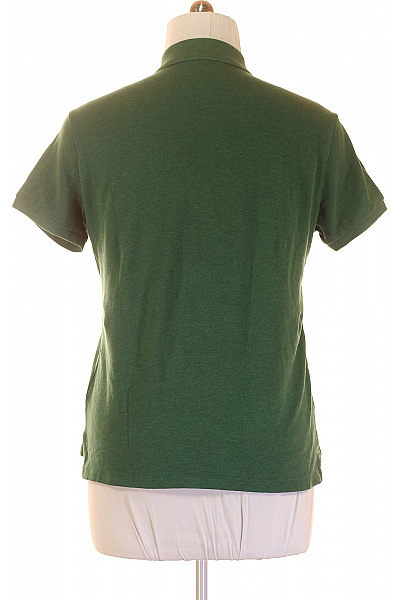 Pánské Tričko s Límečkem Zelené Ralph Lauren