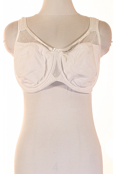 Nuance Dámská bílá podprsenka hladká síťovaná ozdobná Vel. 100E | Nuance | obrázek 2