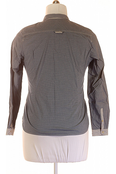 GAASTRA Vzorovaná Dámská Košile Modrá Second hand Vel. XL