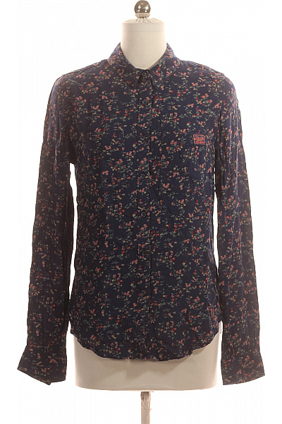 SUPERDRY Dámská Košile Modrá Second hand Vel. S