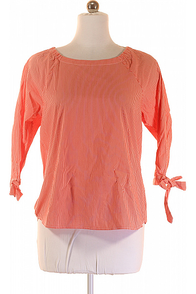 Vzorovaná  Halenka Červená Second hand Vel. 40