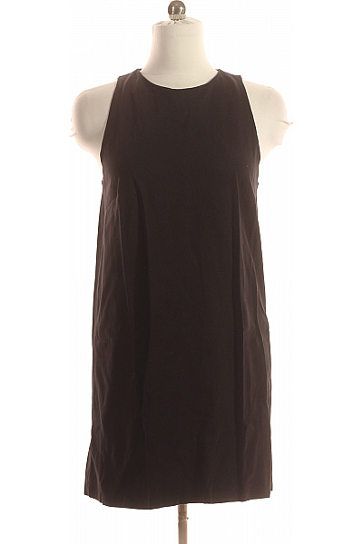 MANGO Tričkové  Šaty Černé Vel. M