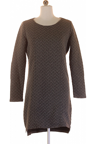  Mikinové Šaty Šedé OBJECT Second hand Vel. S