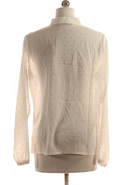 Rue De Femme Společenská  Halenka Bílá Vel. S