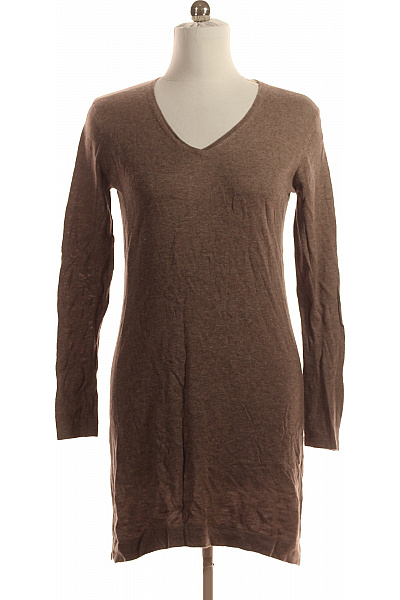 MANGO  Šaty Pletené Šedé Vel. M