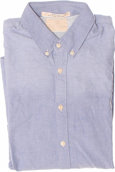 Scotch & Soda Pánská Košile Modrá Vel. S