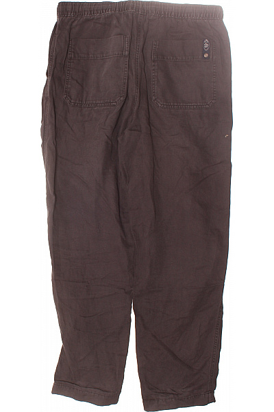 SUPERDRY Pánské Kalhoty Rovné Šedé Second hand Vel. L