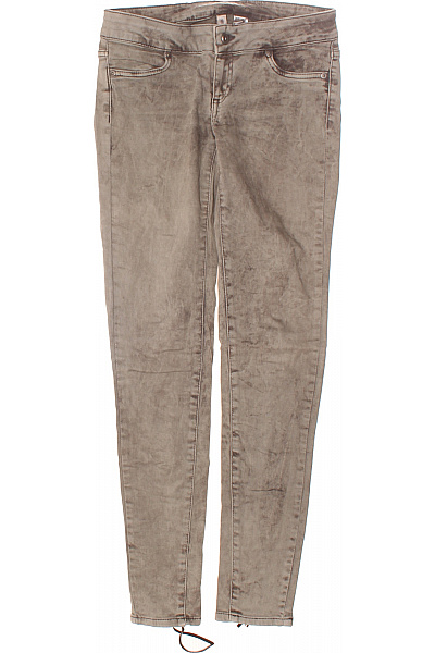 Dámské Džíny Šedé MANGO Vel. 36