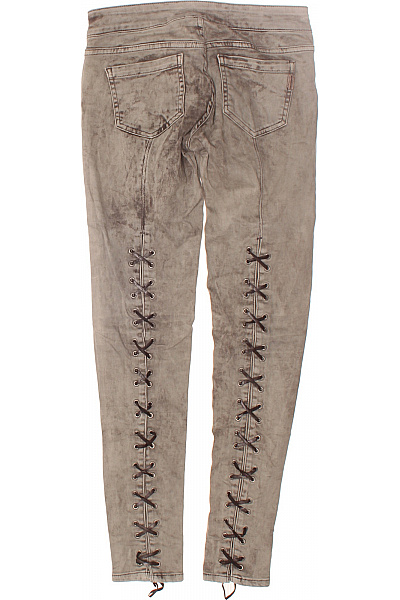 Dámské Džíny Šedé MANGO Vel. 36