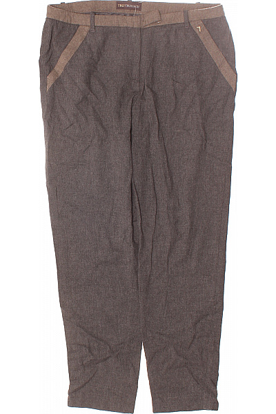 Dámské Kalhoty Rovné Šedé Trussardi Vel. 42