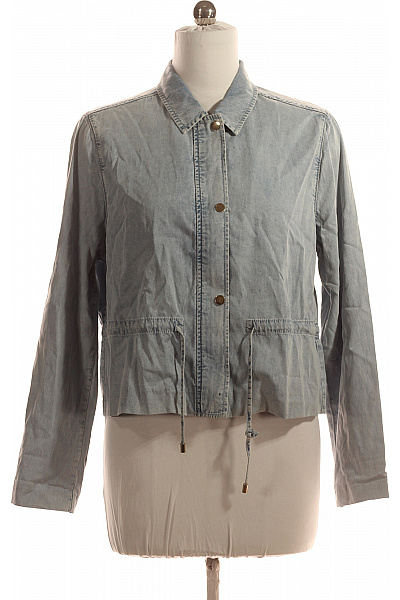 Dámská Bunda Modrá COMMA Second hand Vel. 42