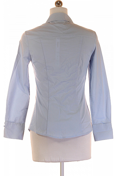 MANGO Společenská Dámská Košile Modrá Second hand Vel. XS