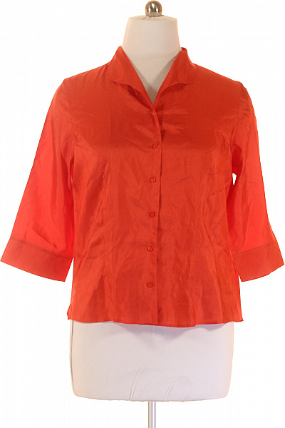GERRY WEBER Společenská Dámská Košile Oranžová Vel. 44