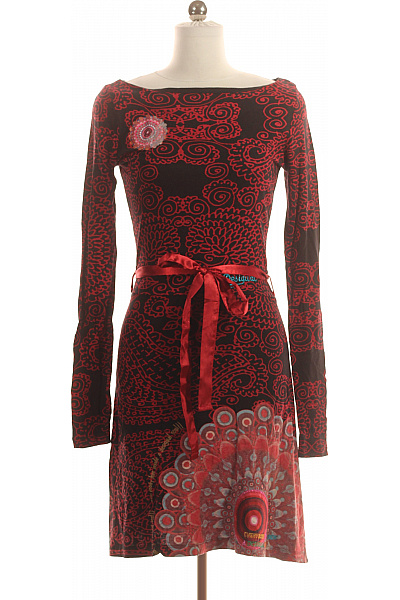 Páskové  Šaty Barevné DESIGUAL Vel. XS
