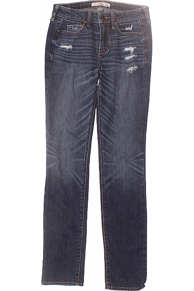 Roztrhané Dámské Džíny Modré Abercrombie&Fitch Vel. 24/33