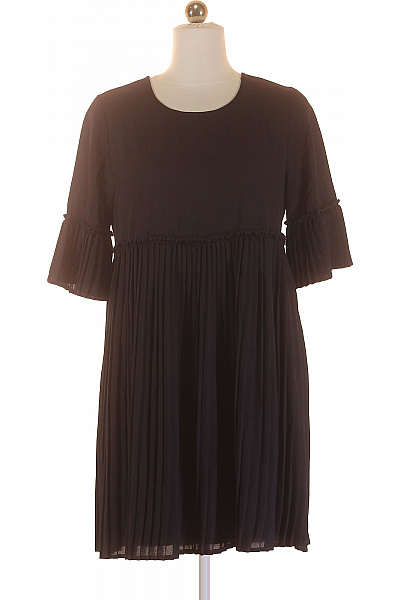 ONLY  Šaty Z Chiffonu Modré Second hand Vel. 34