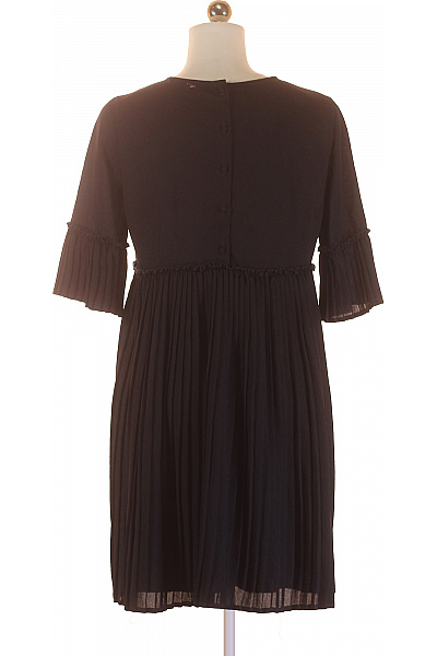 ONLY  Šaty Z Chiffonu Modré Second hand Vel. 34