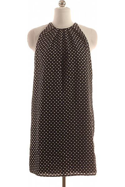  Šaty s Ramínky Černé MANGO Vel. S