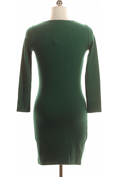 MANGO Pouzdrové šaty  Šaty Zelené Second hand Vel. XS