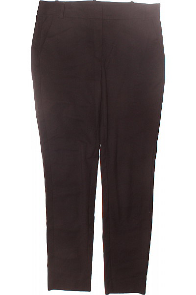 MANGO Dámské Kalhoty Černé Second Hand Vel. 38