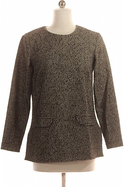  Halenka Pletená Černá ZARA Vel. S