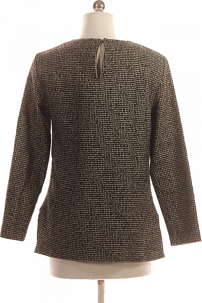  Halenka Pletená Černá ZARA Vel. S