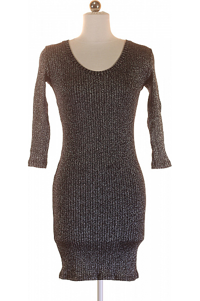 Šaty Stříbrné MANGO Vel. S