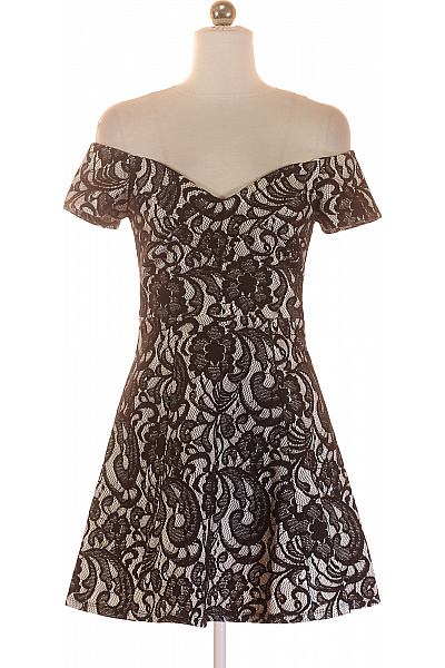 Společenské  Šaty Černobílé River Island Vel. 36