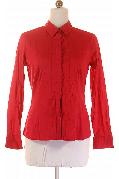 COMMA Společenská Dámská Košile Červená Vel. 40