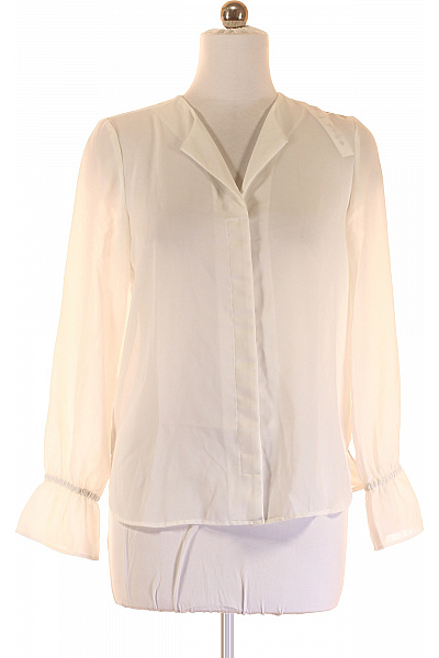 SELECTED  Halenka Jednobarevná Bílá Vel. 36