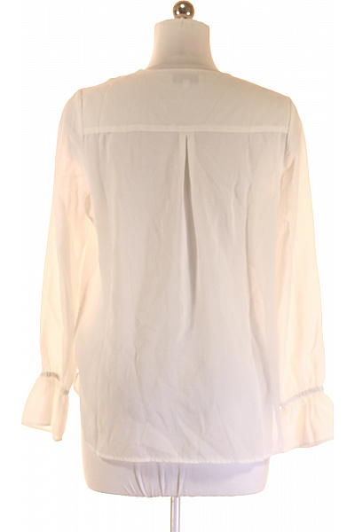 SELECTED  Halenka Jednobarevná Bílá Vel. 36