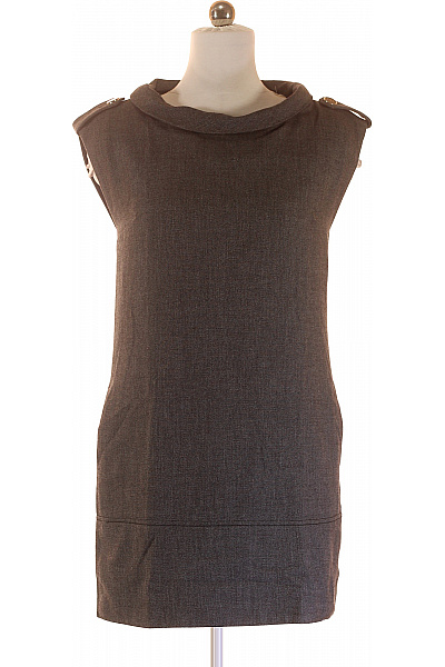 Pouzdrové šaty  Šaty Šedé MANGO Second hand Vel. L | MANGO | obrázek 2